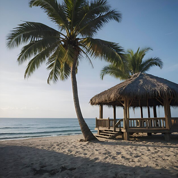 Paisagem oceânica de beachamp