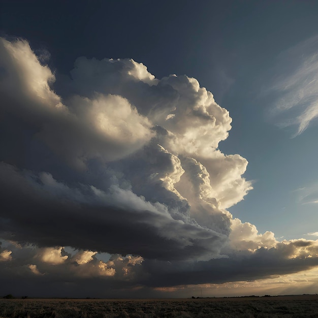 PSD paisaje del cielo y las nubes