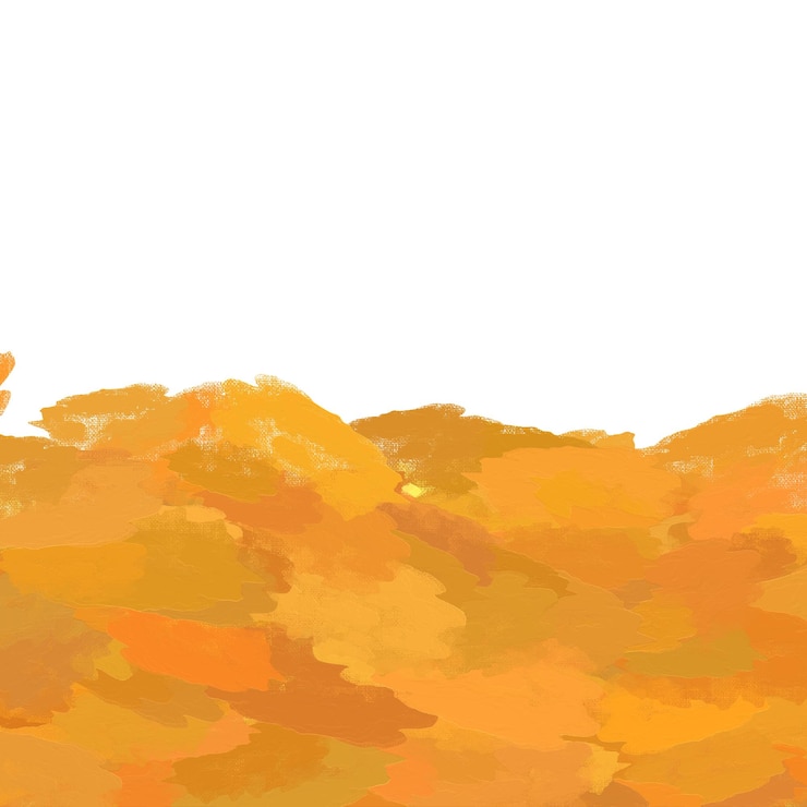 PSD paisaje de las pinceladas de otoño