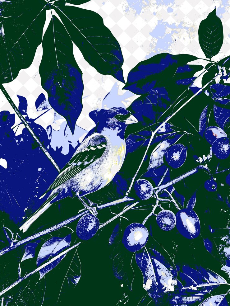 PSD el pájaro araari sentado en una rama en un bosque tropical una p roja brasil escena e ilustraciones culturales