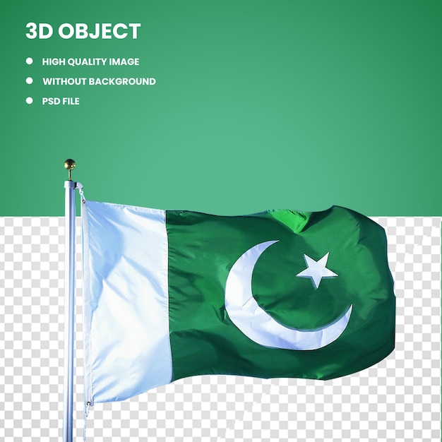 Pakistanische flagge