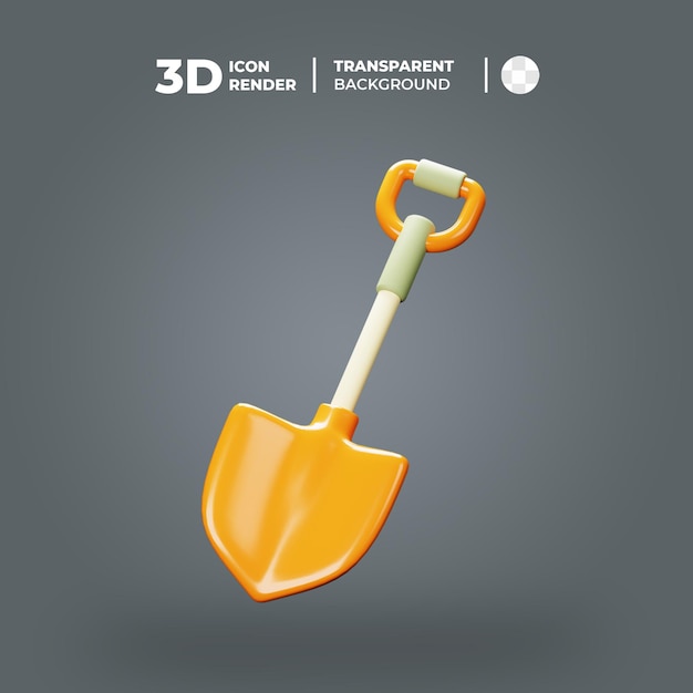 Pala de objetos 3D