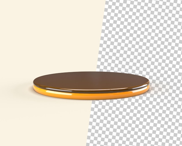 Palcoscenico per il rendering 3d del prodotto