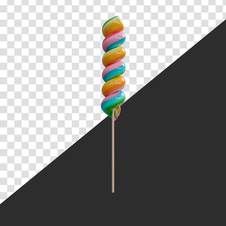 PSD paleta de colores en un palo