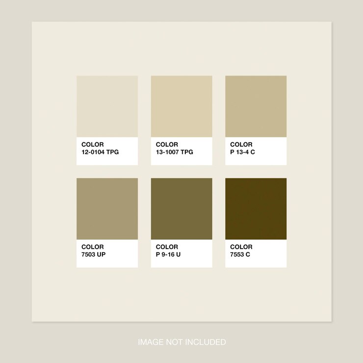 Palette de couleurs de modèle de publication instagram de flux de médias sociaux esthétique minimal PSD