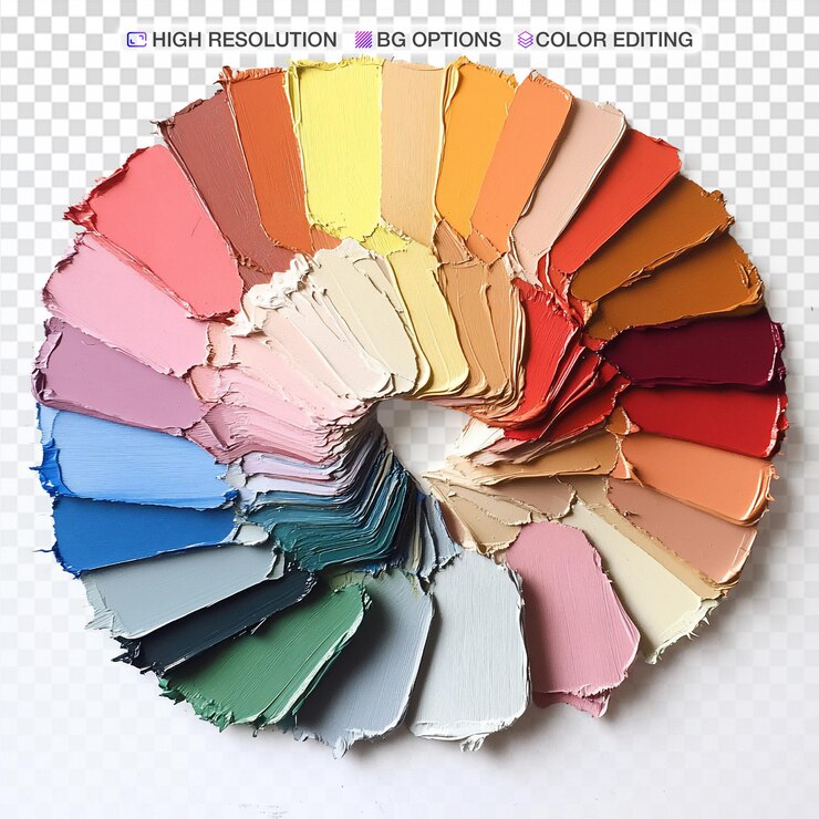 PSD palette de couleurs vives pour l'inspiration de la conception