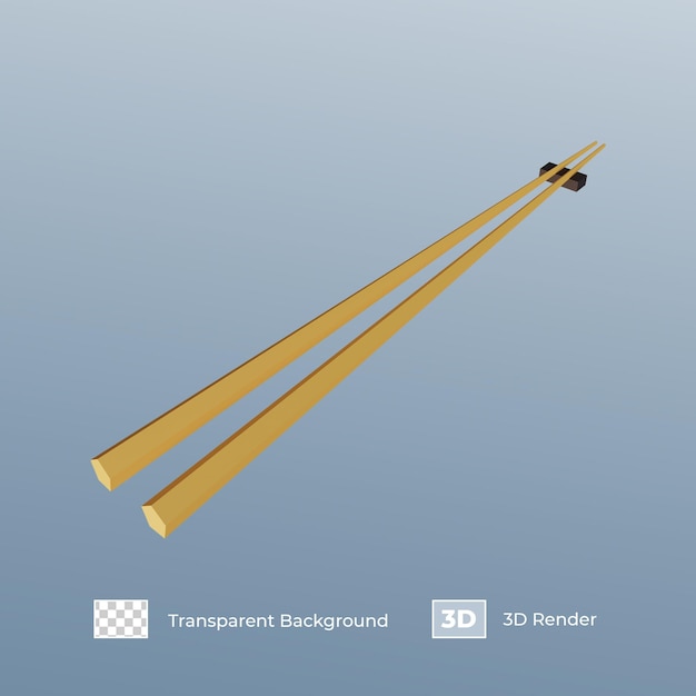 Palillos de renderizado 3D para el festival Dongzhi