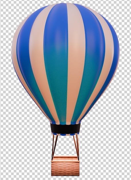 Palloncino ad aria 3D completamente trasparente