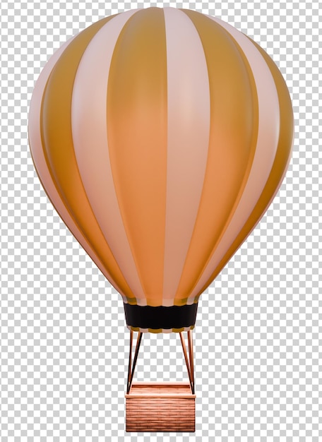 Palloncino ad aria 3D completamente trasparente