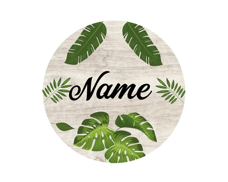 PSD palm leaf background