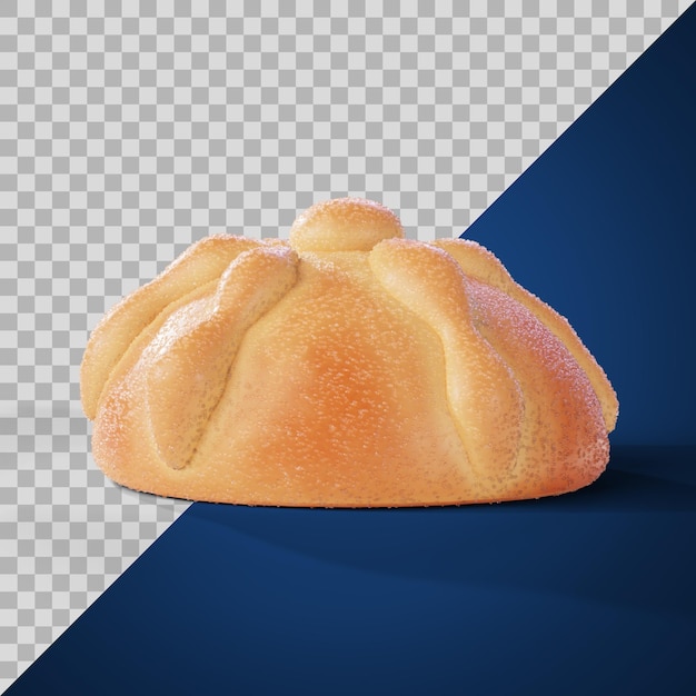 Pan de muerto estilizado