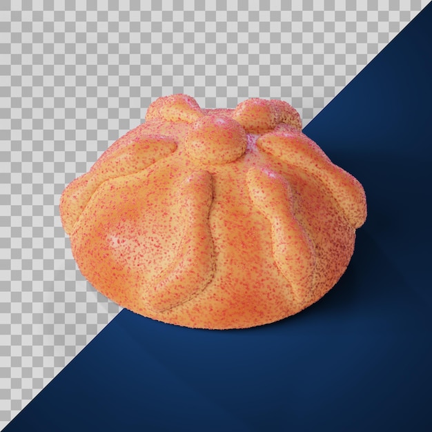 PSD pan de muerto estilizado