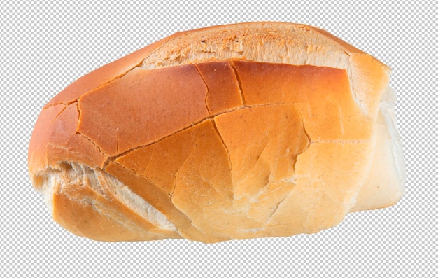 Pan francés cacetinho brasileño con fondo transparente png