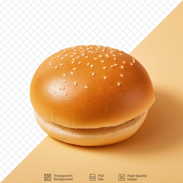 Pan de hamburguesa de trigo entero separado