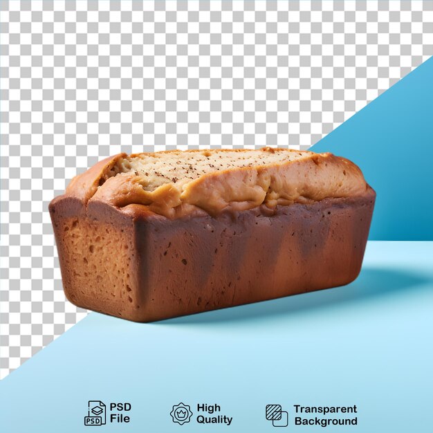 PSD pan marrón aislado en un archivo png de fondo transparente