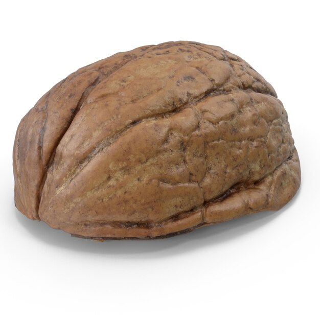 un pan marrón con una textura marrón