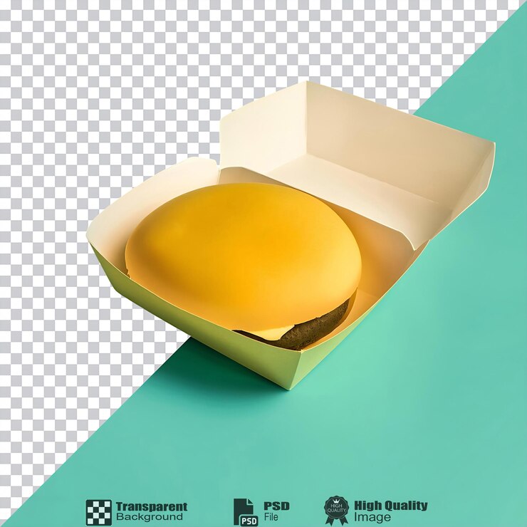 PSD el pan de oro en una caja blanca
