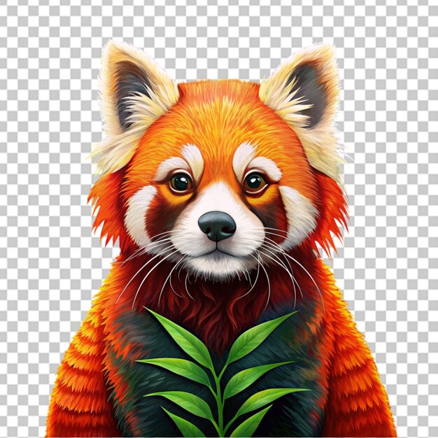 PSD panda vermelho