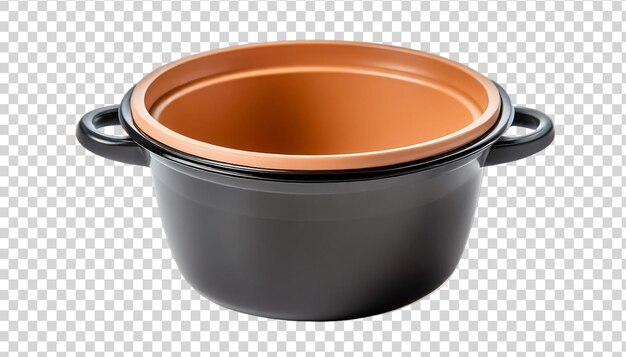 Panela de cozinha isolada em um fundo transparente renderização 3D