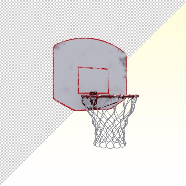 panier de basket isolé