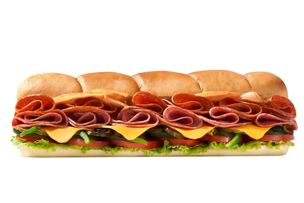 panino di carne di manzo a fette lunghe