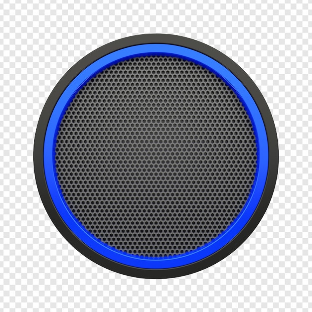 Panneau circulaire en plastique avec texture de grille