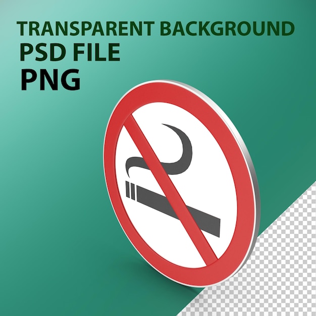 Panneau Interdiction De Fumer PNG