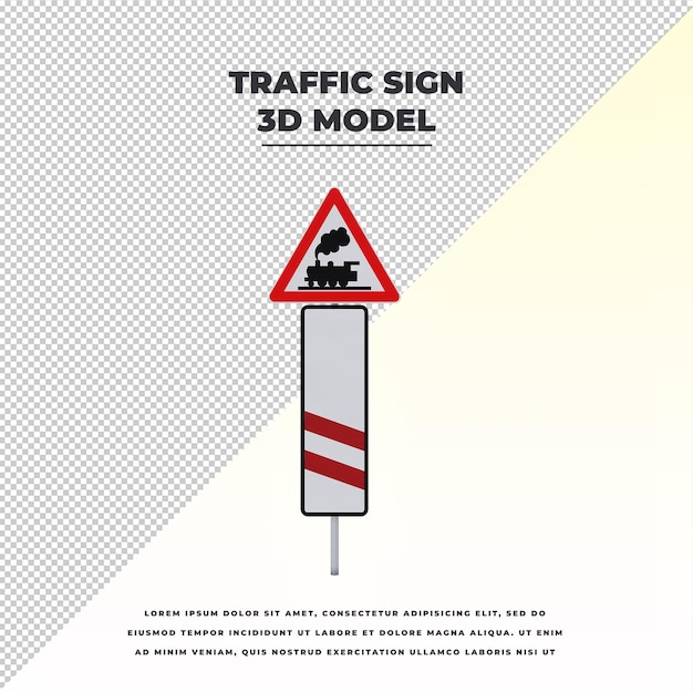 PSD panneau de signalisation