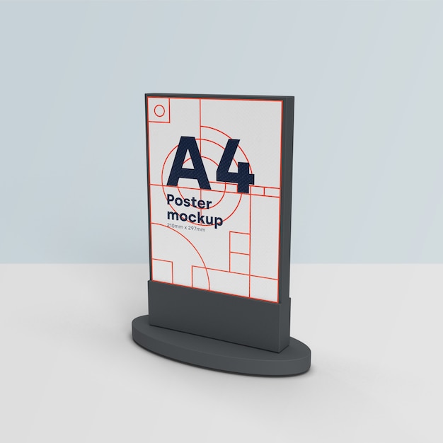 panneaux d'affichage maquette scène 3D