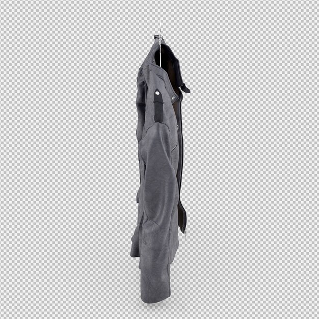 Paño isométrico 3D aislado render