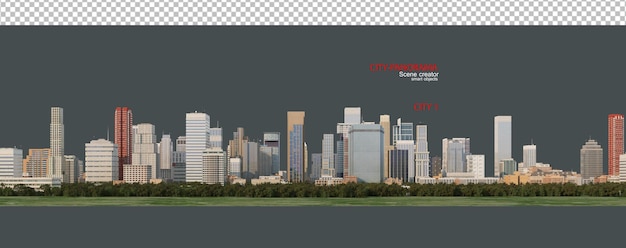 Panoramablick auf die Stadt