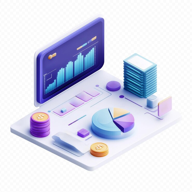 PSD una pantalla de computadora con un gráfico que dice gráfico y gráficos