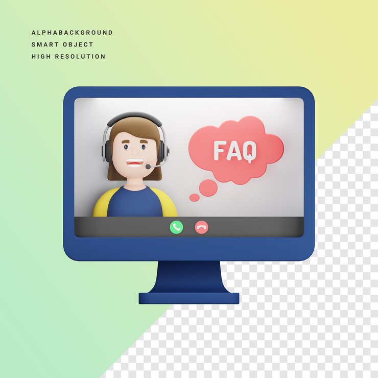 PSD una pantalla de computadora con una mujer hablando en un chat