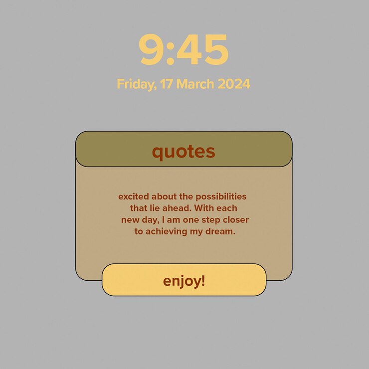 PSD una pantalla de teléfono celular que dice "el viernes el tiempo está abierto"