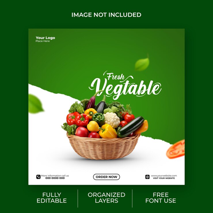 una pantalla verde con un fondo verde que dice vegetal
