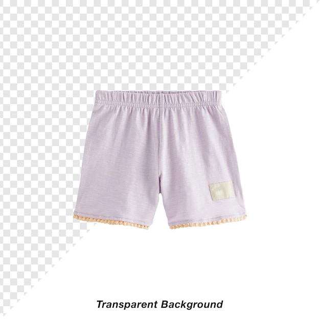 Pantaloni con sfondo trasparente
