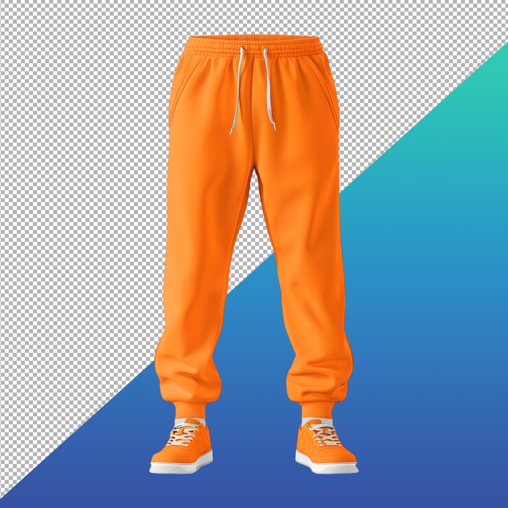 PSD pantaloni da corsa arancione