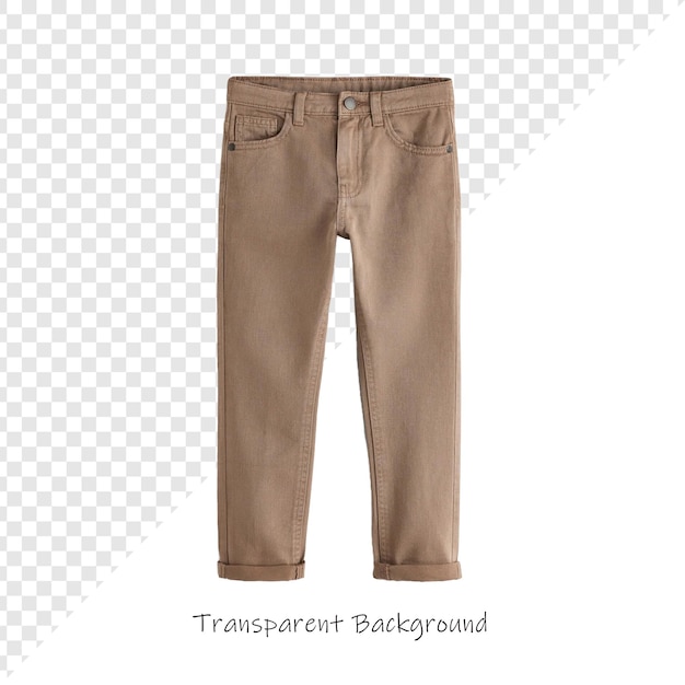 Pantaloni jeans a sfondo trasparente