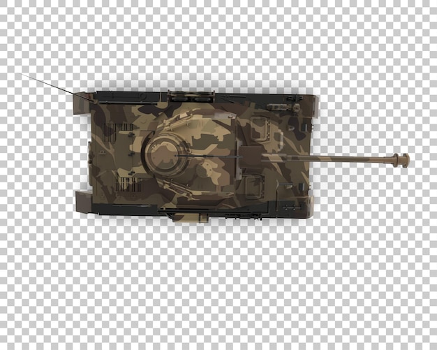 PSD panzerpanzergebäude isoliert auf dem hintergrund 3d-rendering-illustration