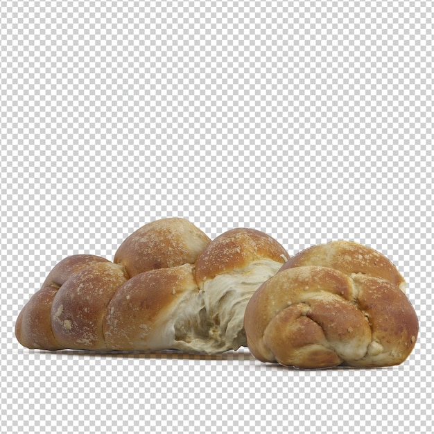 Pão doce isométrico