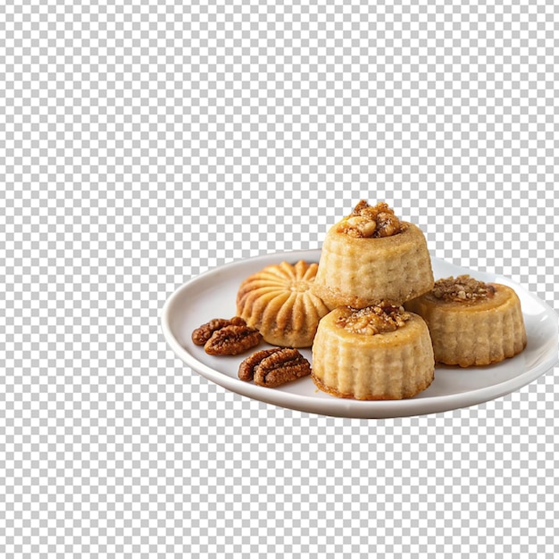 Pão em fatias recheado de carne num prato branco