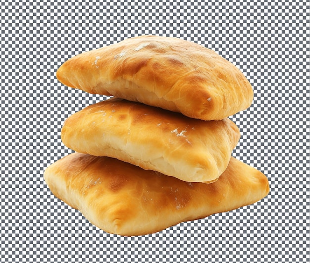 pão frito delicioso isolado em fundo transparente