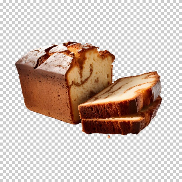 PSD pão torrado isolado sobre um fundo transparente