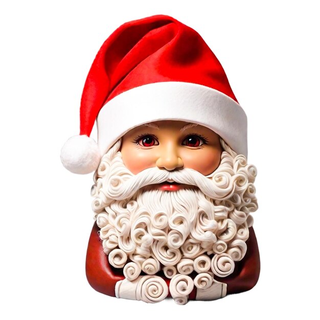 Papai Noel com chapéu