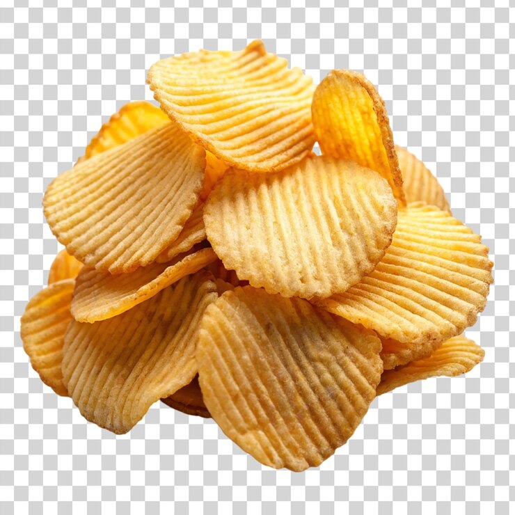 PSD papas fritas aisladas sobre un fondo transparente