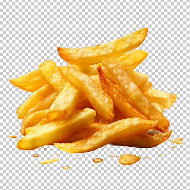 PSD papas fritas de comida rápida