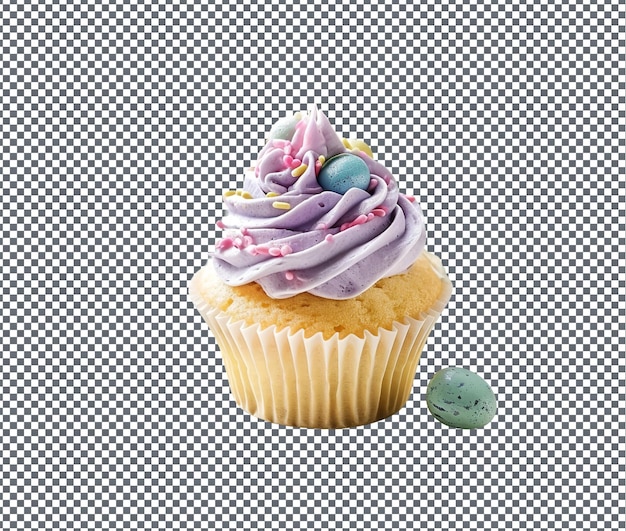 Papéis de cupcake deliciosos isolados em fundo transparente