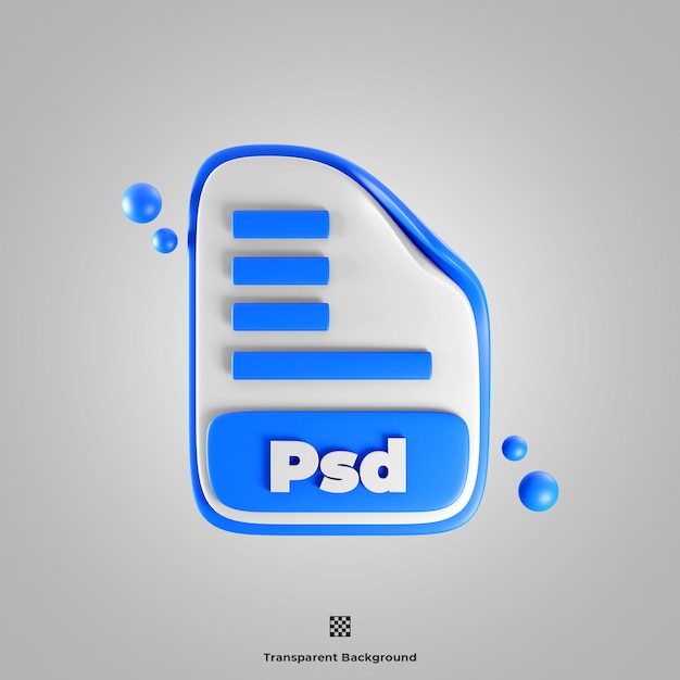 PSD un papel azul y blanco con la palabra psd.