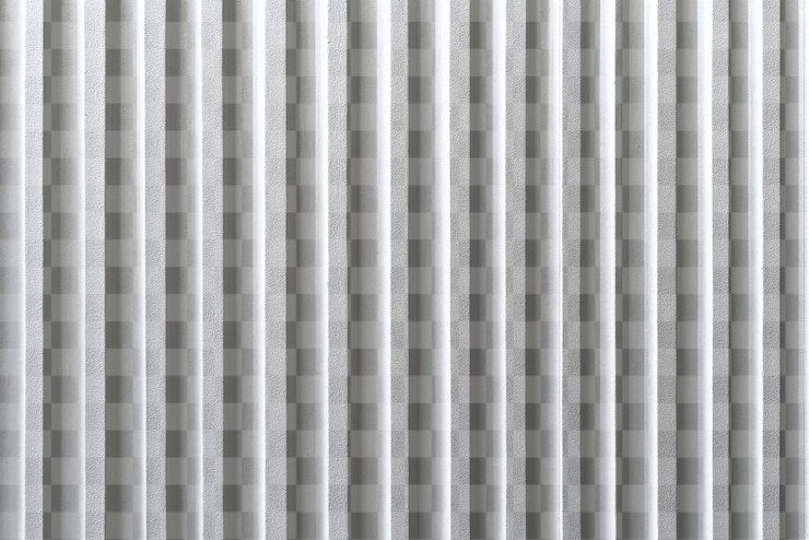 PSD papel com padrão listrado png textura de fundo branco vertical