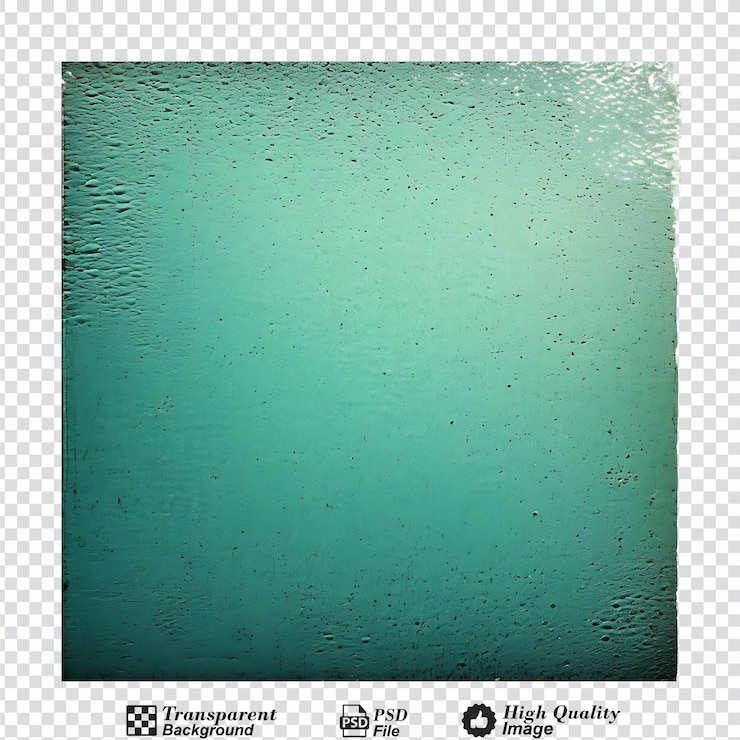 PSD papel grunge aislado sobre un fondo transparente